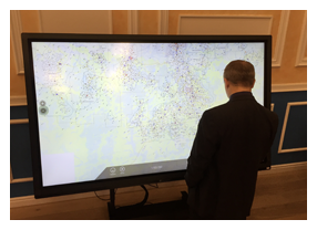Первые сенсорные устройства для интерактивной работы с картами Antereal MapTouch 4K 84 поставлены в ООО «РН-Юганскнефтегаз»